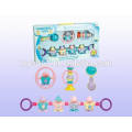 Lovely Enlighten Series Baby Bell Toy, Funny Plastic Rattle Bell Set Toys (6 pièces d'un ensemble)